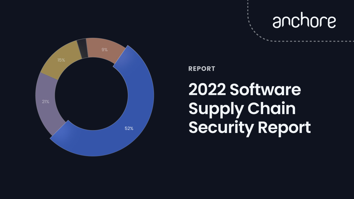 Anchore 2022 Software Supply Chain Report