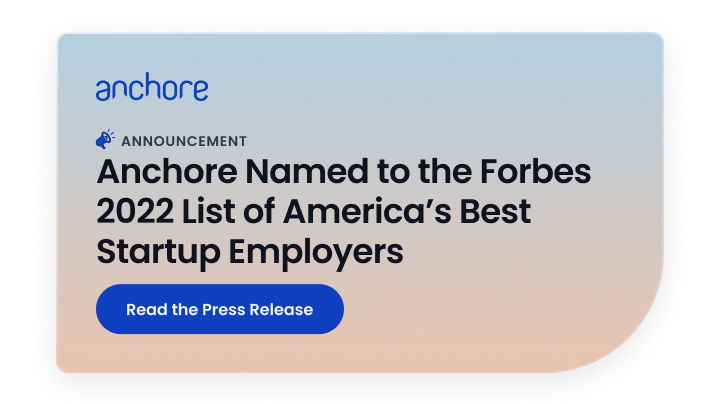 Anchore Named To The Forbes 2022 List Of America’s Best Startup ...