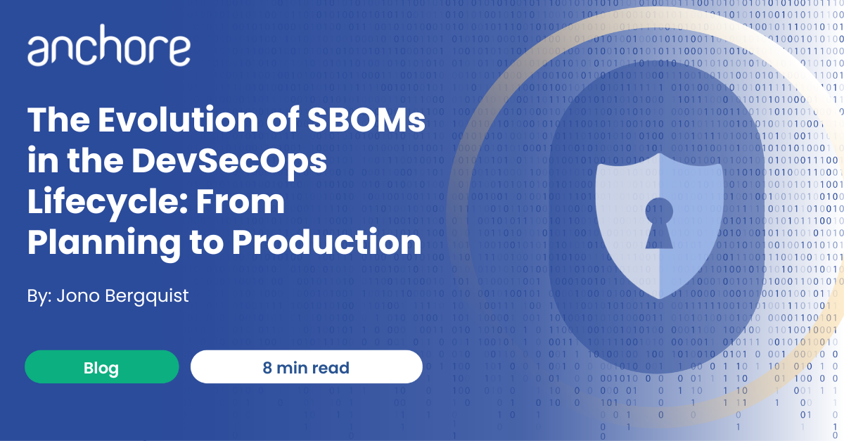 The Evolution of SBOMs in the DevSecOps Lifecycle: From Planning to Production