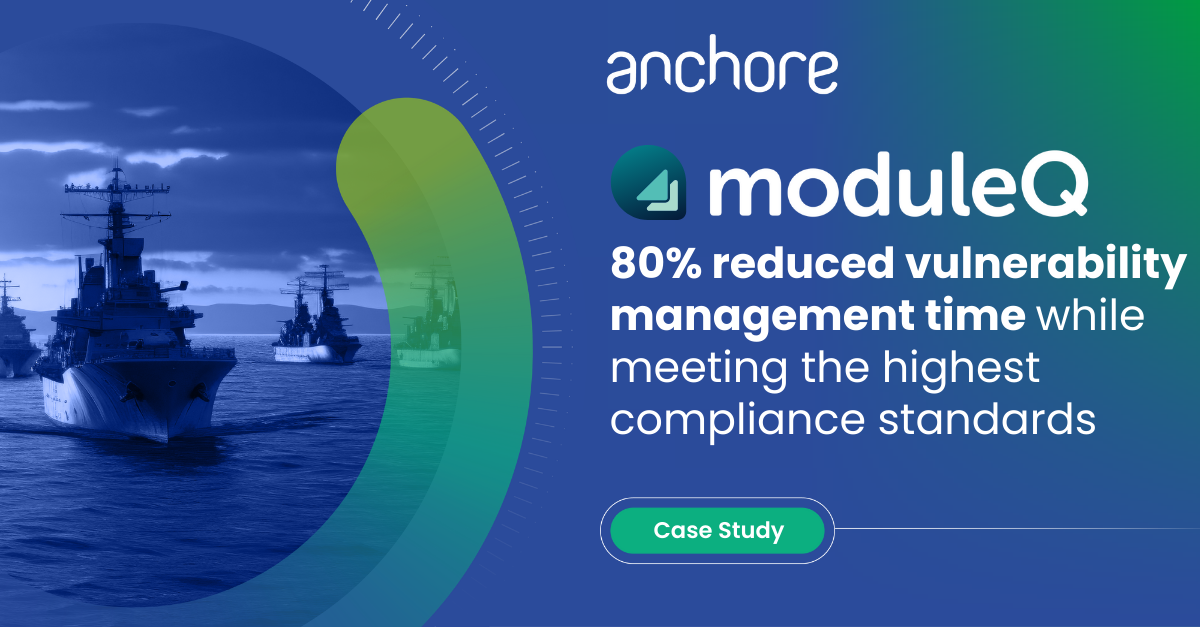 ModuleQ reduces vulnerability management time by 80% while meeting the highest regulatory compliance standards